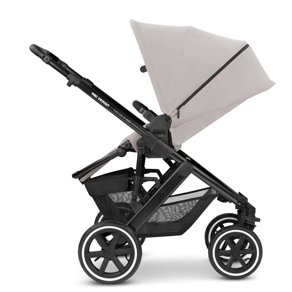 ABC DESIGN Kočík kombinovaný Salsa 4 Air biscuit 2024 + adaptér pre autosedačku zdarma – Obrázok 9