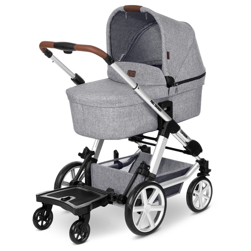 ABC DESIGN Stúpadlo Kiddy Ride On 2 black 2023 – Obrázok 4