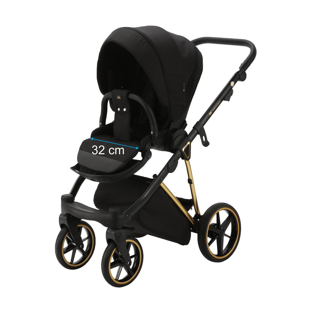 ADAMEX Kočík kombinovaný Belissa Special Edition Beige/Gold – Obrázok 25