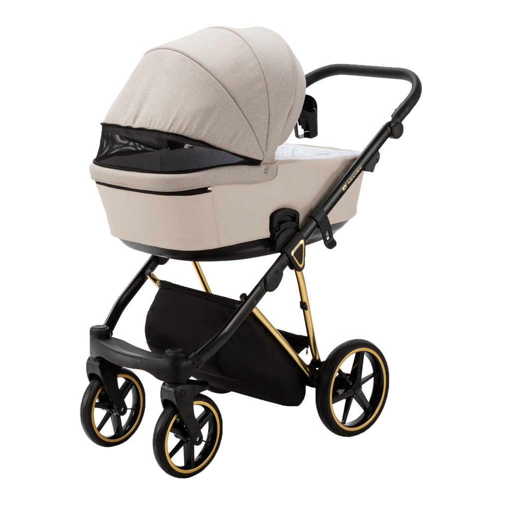 ADAMEX Kočík kombinovaný Belissa Special Edition Beige/Gold – Obrázok 6