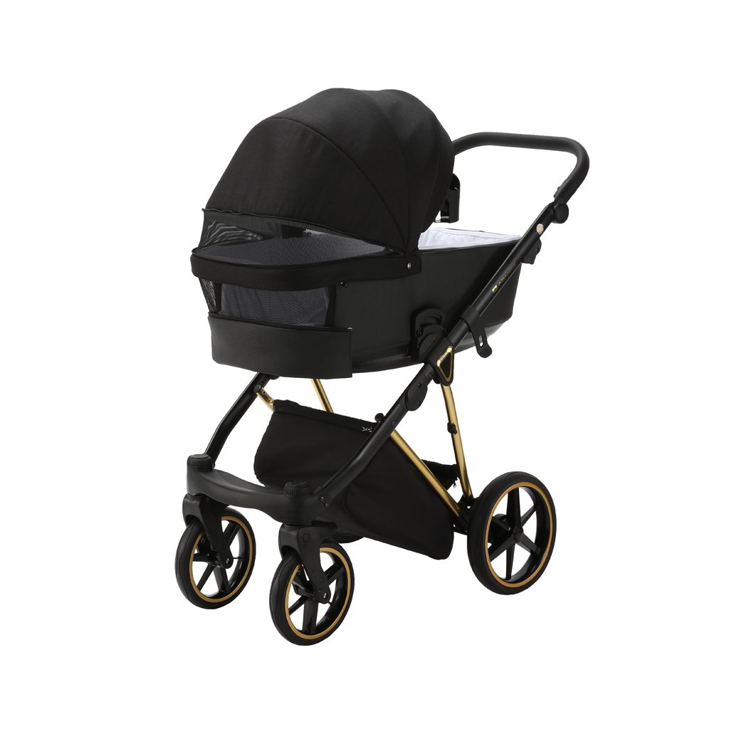ADAMEX Kočík kombinovaný Belissa Special Edition Black/Gold – Obrázok 6