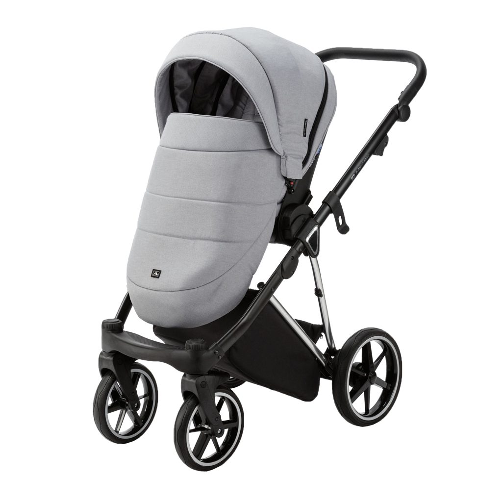 ADAMEX Kočík kombinovaný Belissa Special Edition Grey/Silver – Obrázok 7