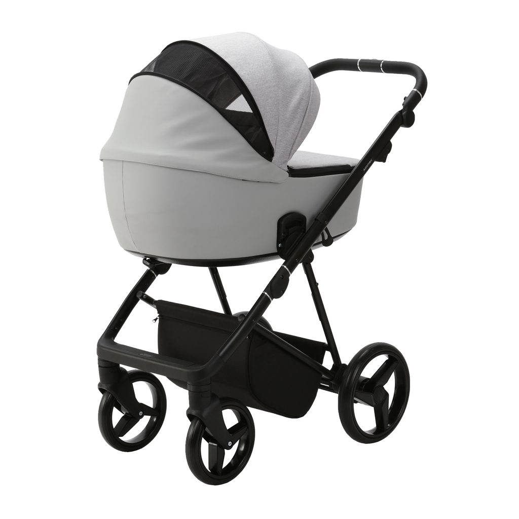 ADAMEX Kočík kombinovaný Blanc Standard Grey – Obrázok 6