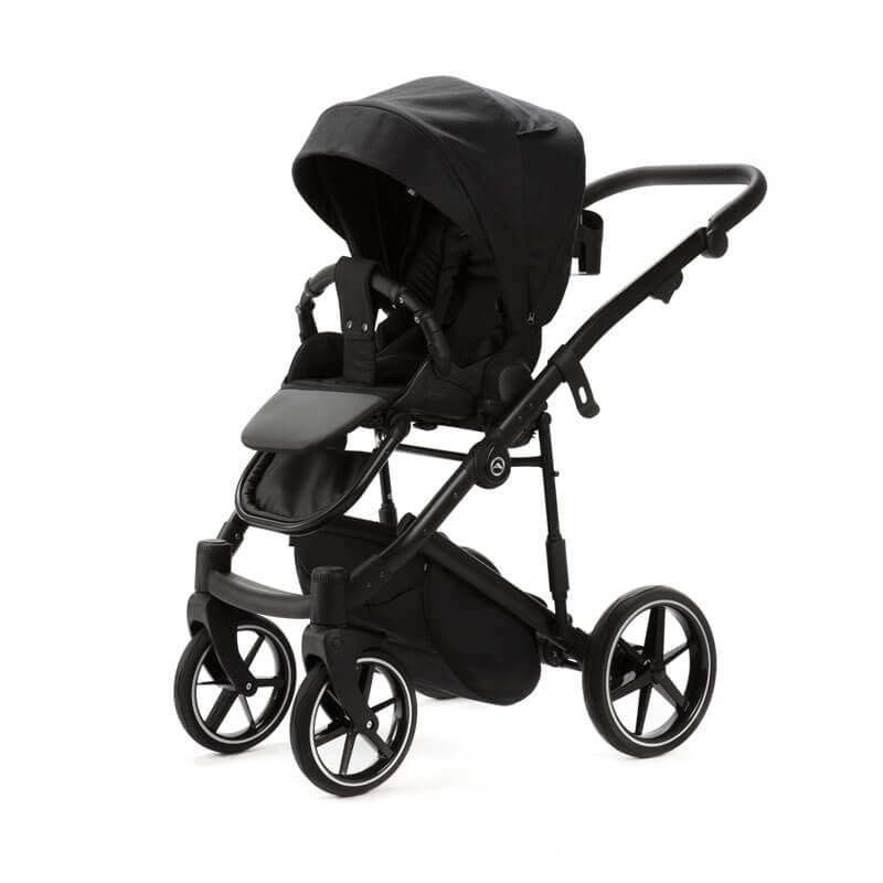 ADAMEX Kočík kombinovaný Mobi New Lux Black – Obrázok 7