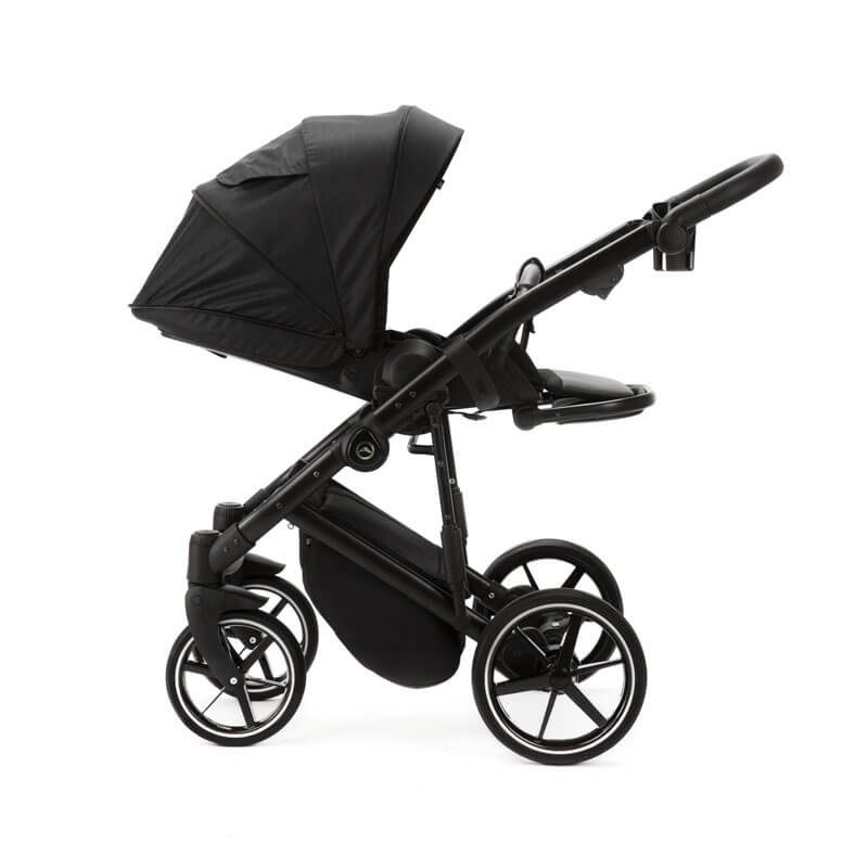 ADAMEX Kočík kombinovaný Mobi New Lux Black – Obrázok 9