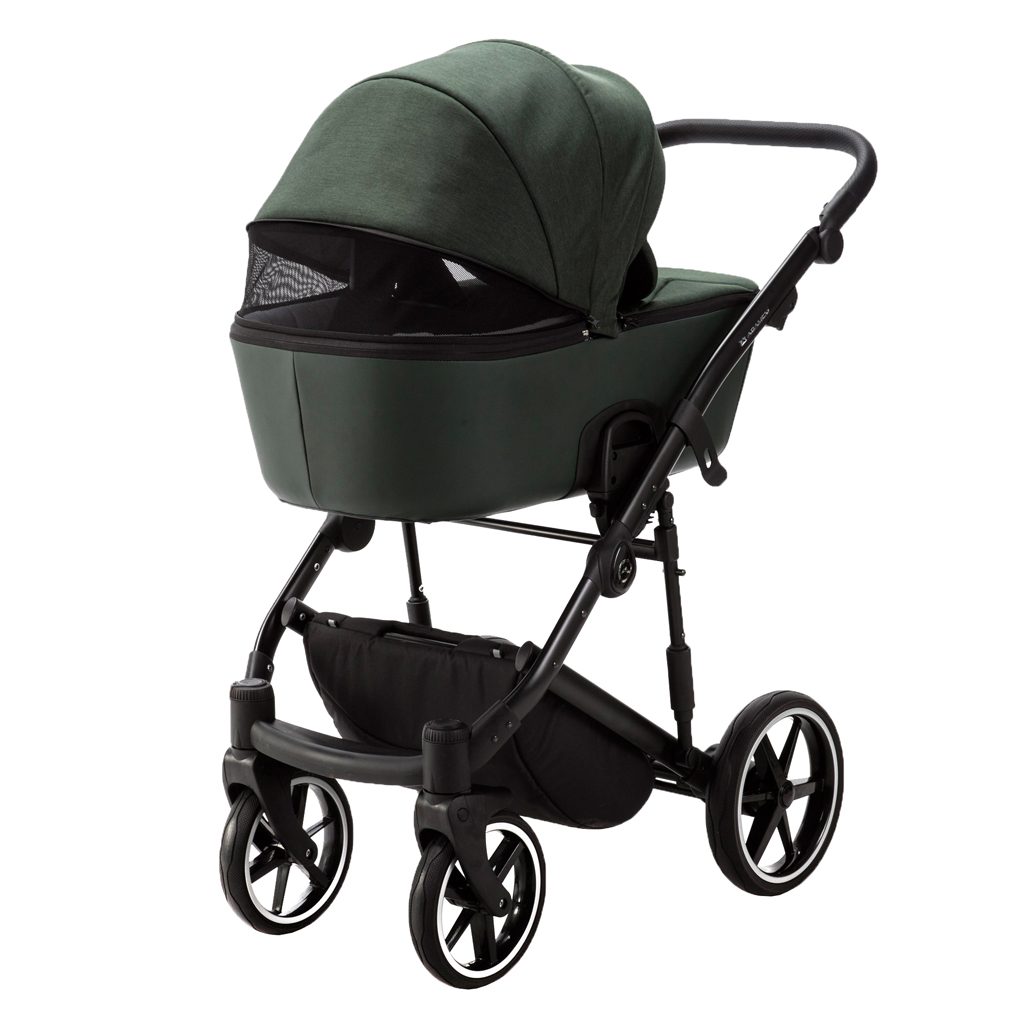 ADAMEX Kočík kombinovaný Mobi New Lux Green – Obrázok 6
