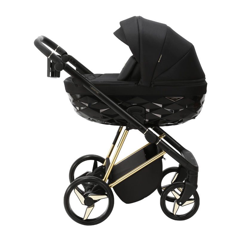 ADAMEX Kočík kombinovaný Quantum Special Edition Black/Gold – Obrázok 5
