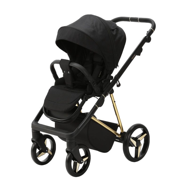 ADAMEX Kočík kombinovaný Quantum Special Edition Black/Gold – Obrázok 8