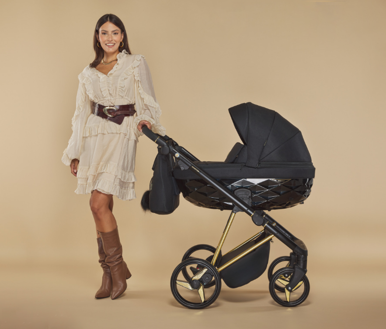ADAMEX Kočík kombinovaný Quantum Special Edition Black/Gold – Obrázok 10