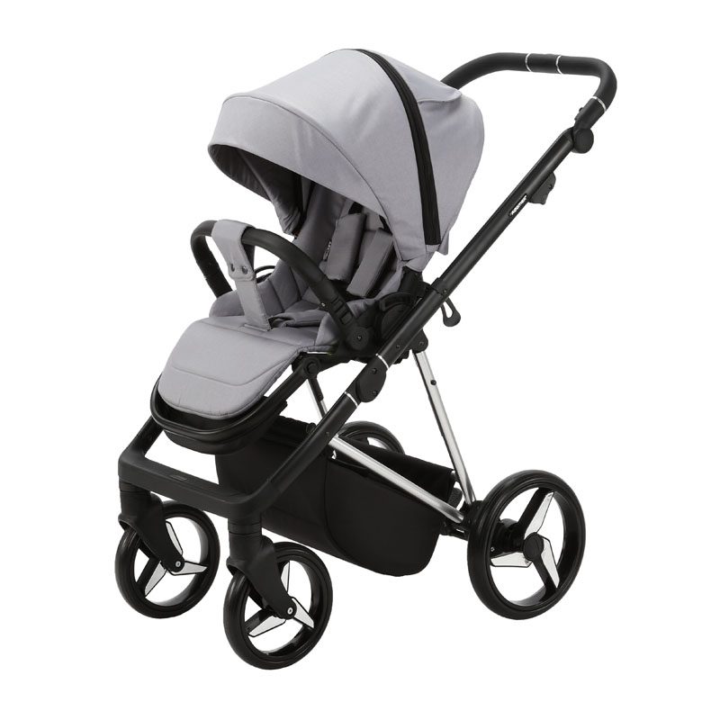 ADAMEX Kočík kombinovaný Quantum Special Edition Grey/Silver – Obrázok 8