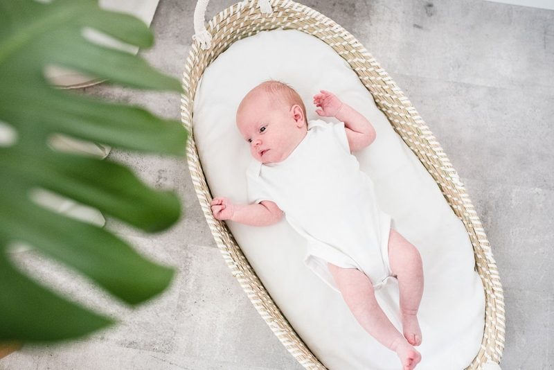 AHOJBABY Košík prebaľovací pre bábätko Smart Basket natural + podložka – Obrázok 6