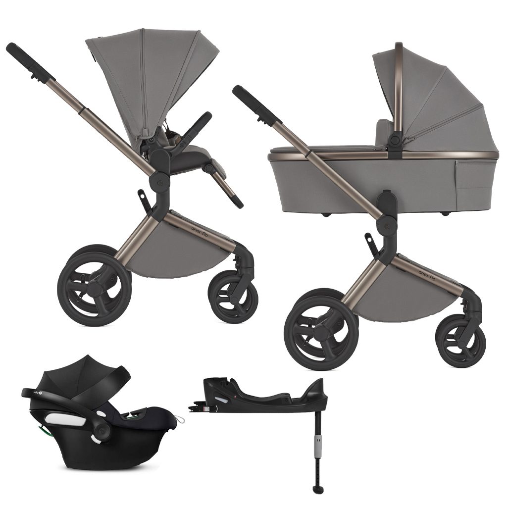 ANEX Kočík kombinovaný Flo Charm + CYBEX Aton B2 i-Size + základňa