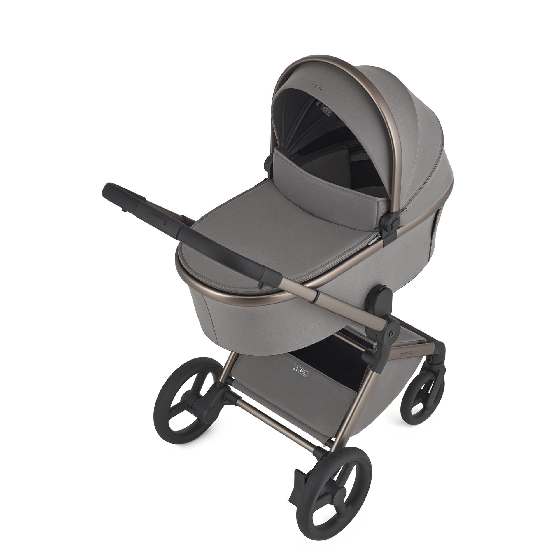 ANEX Kočík kombinovaný Flo Charm + CYBEX Aton B2 i-Size + základňa – Obrázok 7