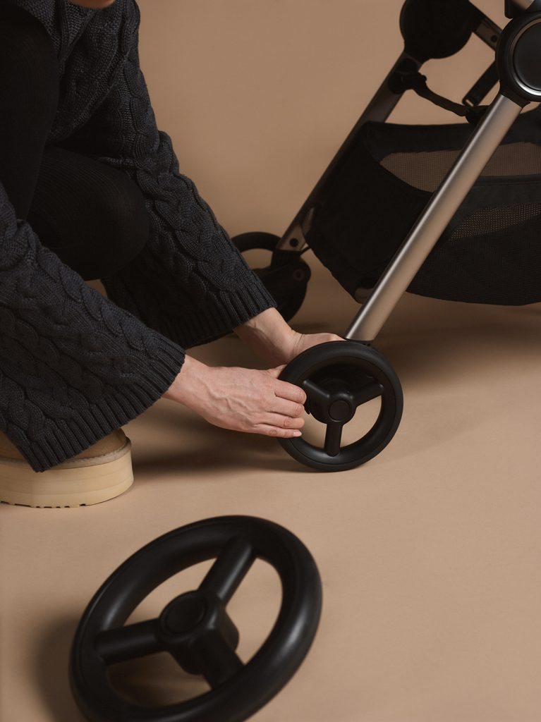 ANEX Kočík kombinovaný IQ Teddy premium + CYBEX Aton B2 i-Size + základňa – Obrázok 16