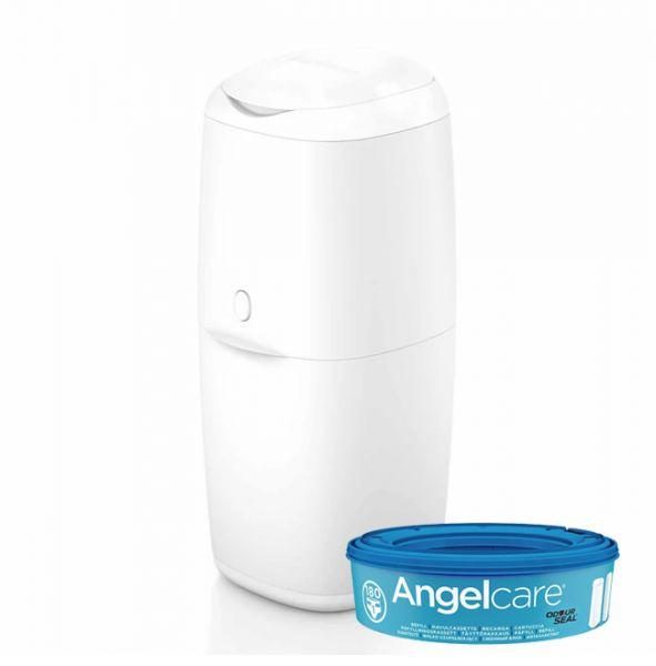 ANGELCARE Kôš na plienky Classic + 1 kazeta + náhradné kazety 6 ks – Obrázok 3