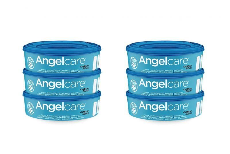ANGELCARE Kôš na plienky Dress Up + 1 kazeta + náhradné kazety 6 ks – Obrázok 5