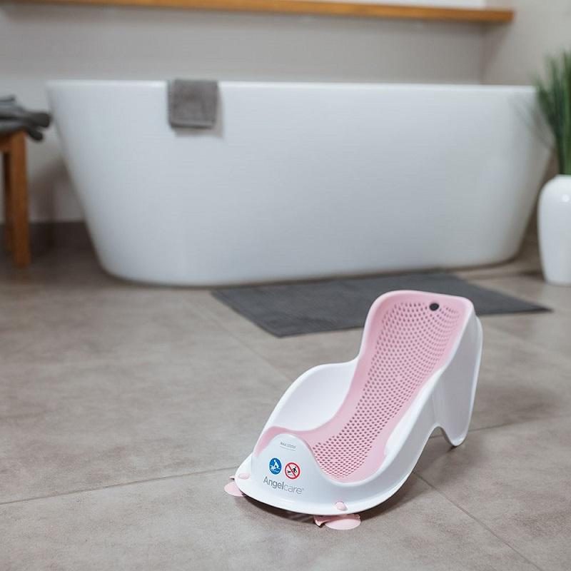 ANGELCARE Lehátko do vane FIT Light Pink – Obrázok 5