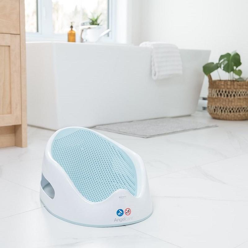 ANGELCARE Lehátko do vane Light Aqua – Obrázok 7