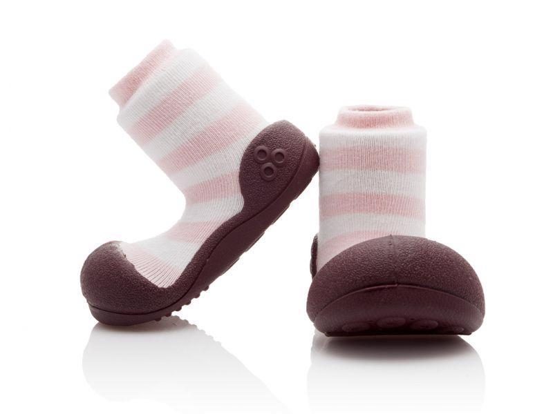 ATTIPAS Topánočky Natural Herb AN05 Pink L veľ.21,5, 116-125 mm