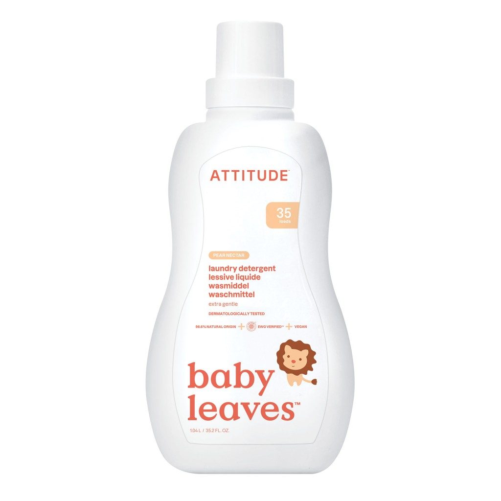 ATTITUDE Prací gél pre deti s vôňou hruškovej šťavy 1050 ml (35 pracích dávok) – Obrázok 2
