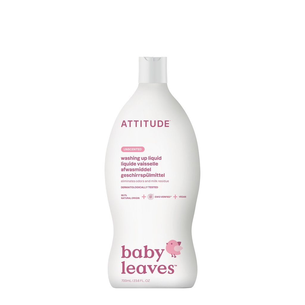 ATTITUDE Prostriedok na umývanie riadu pre deti bez vône 700 ml