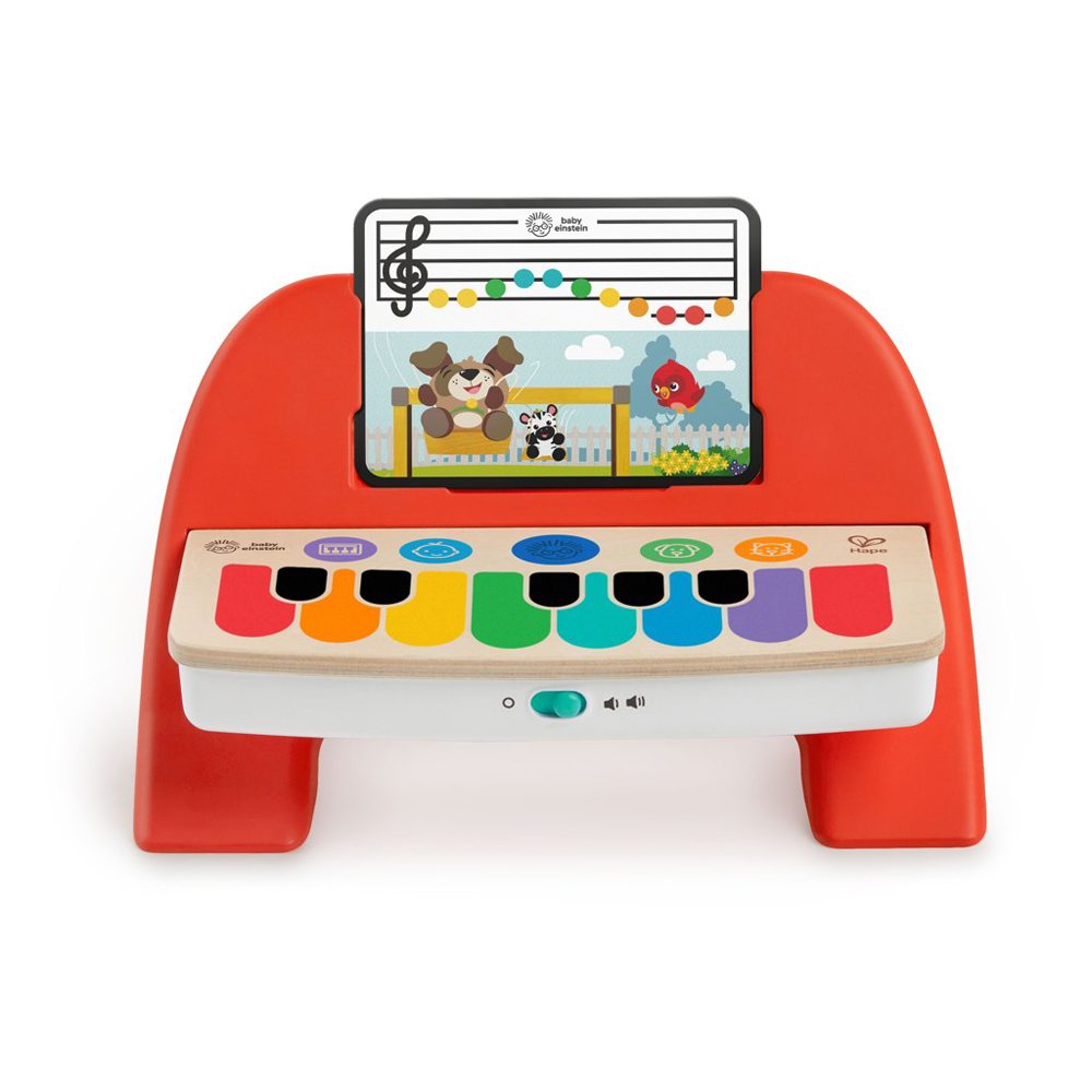 BABY EINSTEIN Hračka drevená hudobná klavír Cal’s First Melodies Magic Touch HAPE 6m+ – Obrázok 2