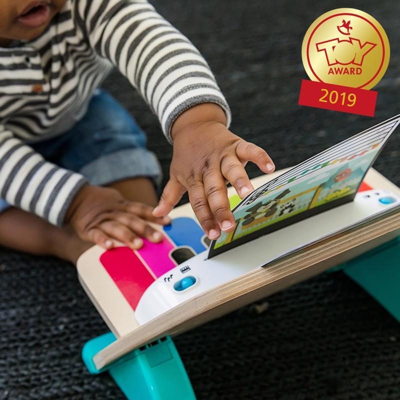BABY EINSTEIN Hračka drevená hudobná klavír Magic Touch HAPE 12m+ – Obrázok 4
