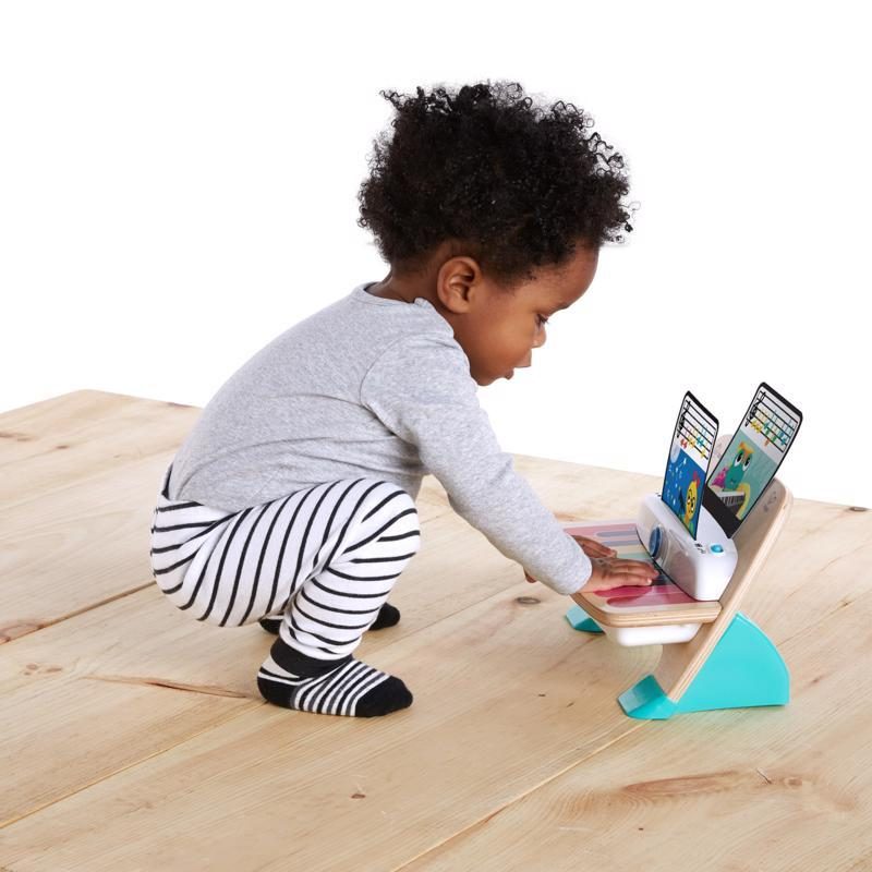 BABY EINSTEIN Hračka drevená hudobná klavír Magic Touch HAPE 12m+ – Obrázok 6