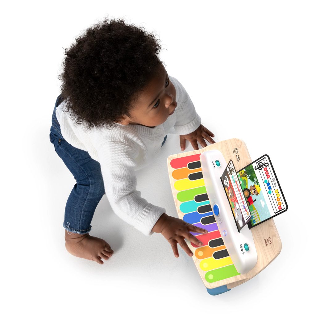 BABY EINSTEIN Hračka drevená hudobná piano Together in Tune Piano™ Connected Magic Touch™ HAPE 12m+ – Obrázok 14