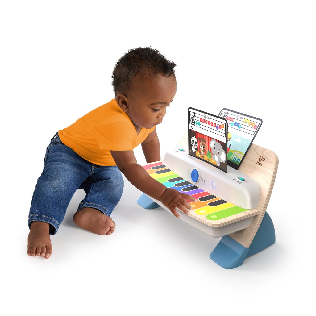 BABY EINSTEIN Hračka drevená hudobná piano Together in Tune Piano™ Connected Magic Touch™ HAPE 12m+ – Obrázok 15