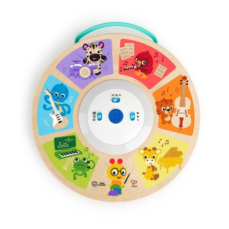 BABY EINSTEIN Hračka drevená multihudobná Cal's Smart Sounds Symphony™ Magic Touch™ HAPE 6m+ – Obrázok 9