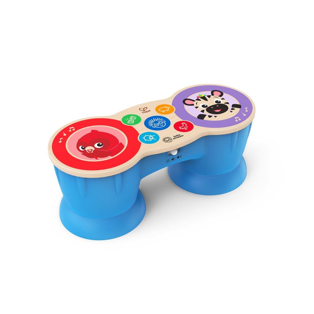 BABY EINSTEIN Hračka hudobná Bubny Upbeat Tunes™ Magic Touch™ HAPE 6m+ – Obrázok 3