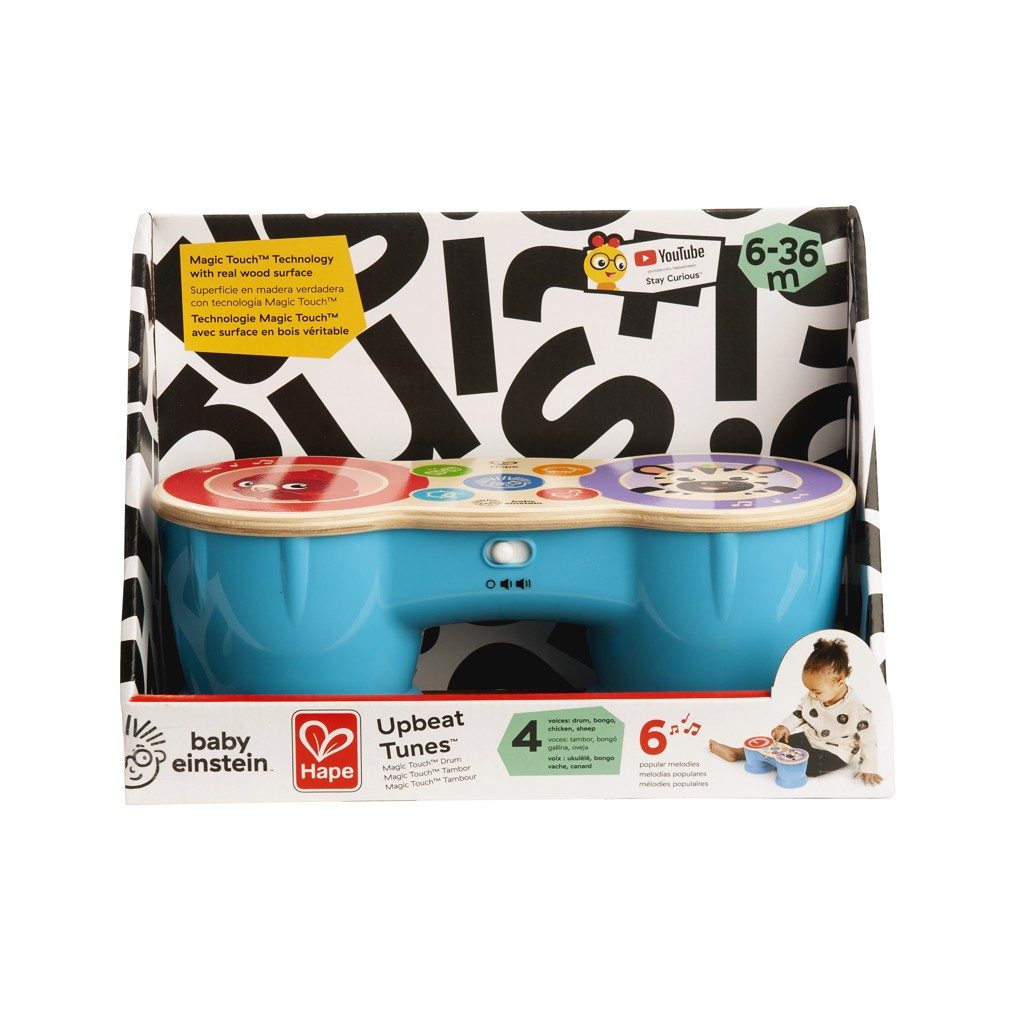 BABY EINSTEIN Hračka hudobná Bubny Upbeat Tunes™ Magic Touch™ HAPE 6m+ – Obrázok 7