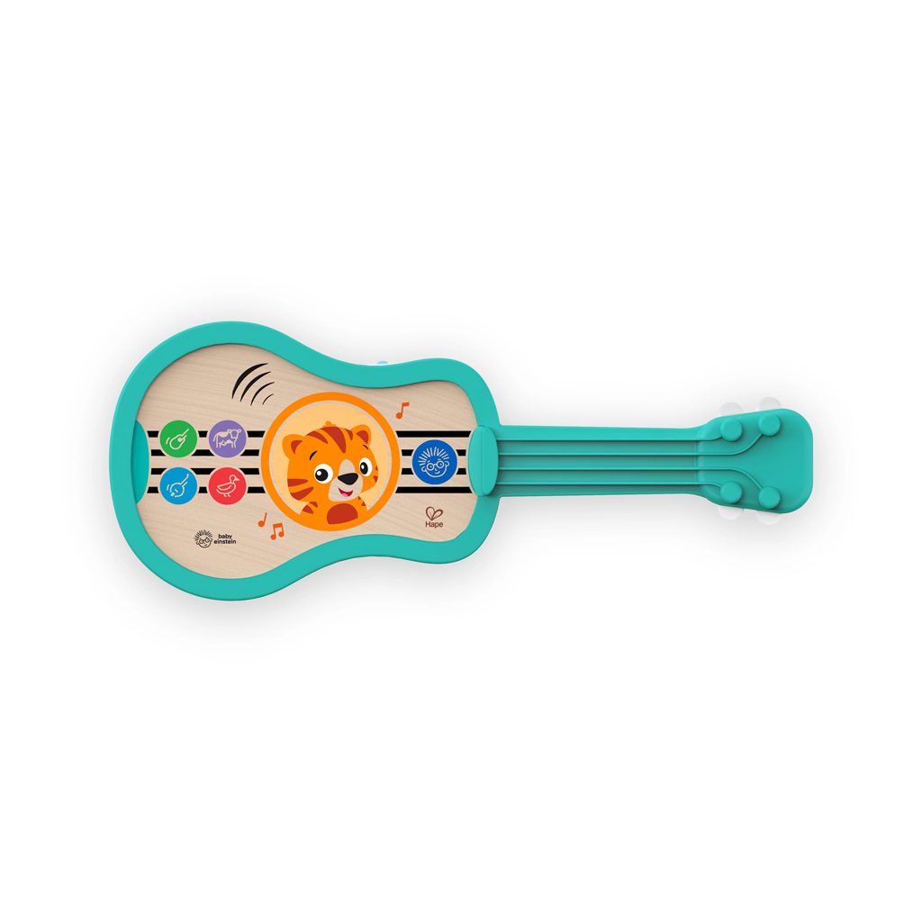 BABY EINSTEIN Hračka hudobná drevená ukulele Magic Touch HAPE 6m+ – Obrázok 2