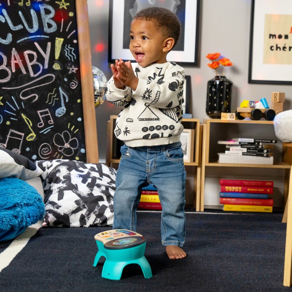 BABY EINSTEIN Hračka hudobná Gramofón DJ Discovery™ Magic Touch™ HAPE 6m+ – Obrázok 12