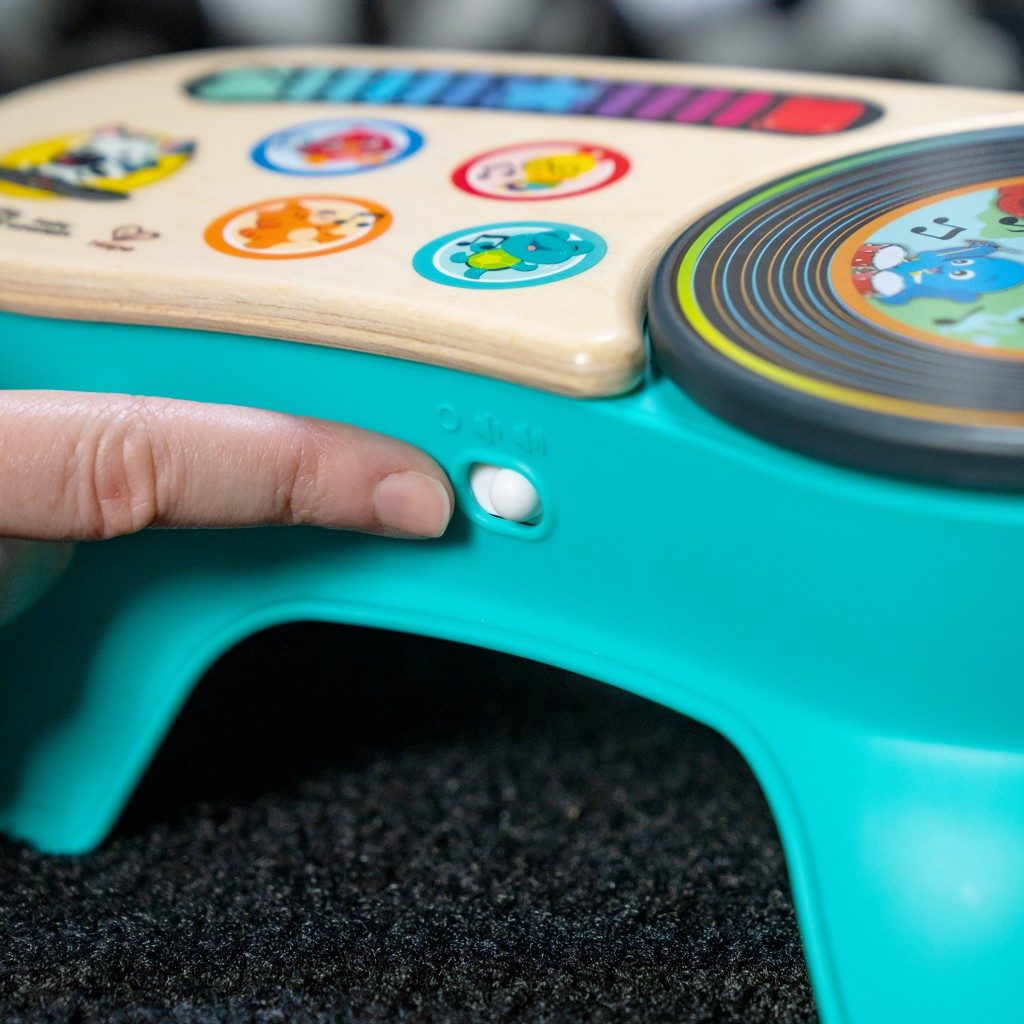 BABY EINSTEIN Hračka hudobná Gramofón DJ Discovery™ Magic Touch™ HAPE 6m+ – Obrázok 6