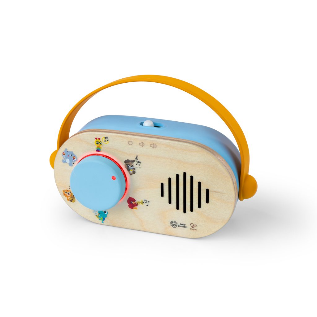 BABY EINSTEIN Hračka hudobná rádio Discovery Radio™ HAPE 6m+ – Obrázok 2
