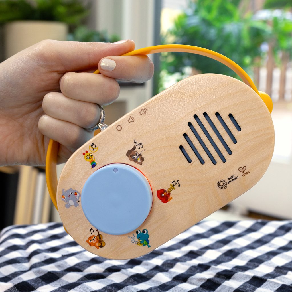 BABY EINSTEIN Hračka hudobná rádio Discovery Radio™ HAPE 6m+ – Obrázok 12