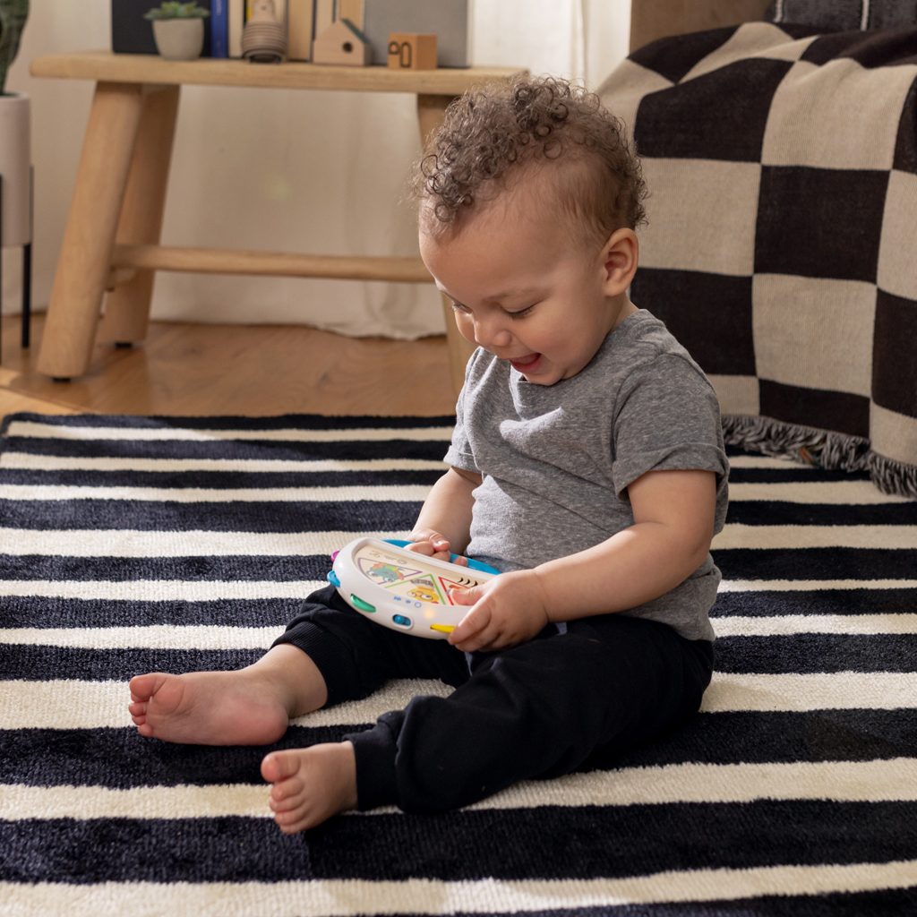 BABY EINSTEIN Hračka hudobná tamburína Tap & Shake™ Magic Touch™ HAPE 6m+ – Obrázok 5