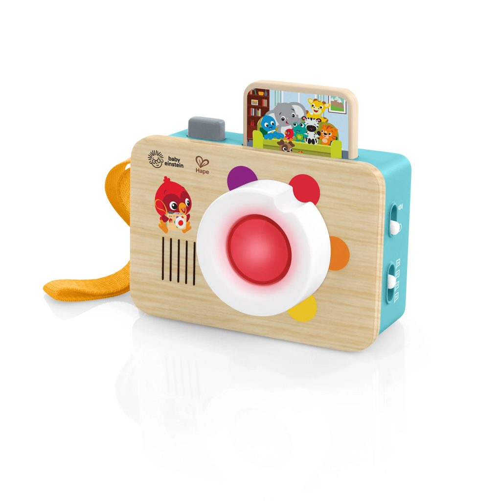 BABY EINSTEIN Hračka interaktívna so zvukom fotoaparát HAPE 6m+ – Obrázok 2