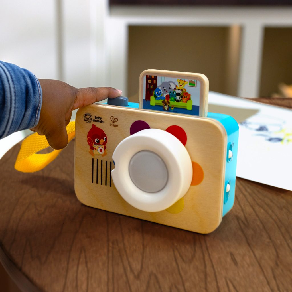 BABY EINSTEIN Hračka interaktívna so zvukom fotoaparát HAPE 6m+ – Obrázok 13