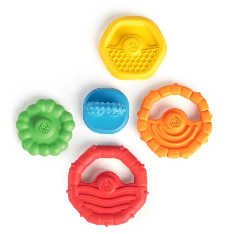 BABY EINSTEIN Hryzačka stohovacia 2v1 Stack&Teethe™ 0m+ – Obrázok 11
