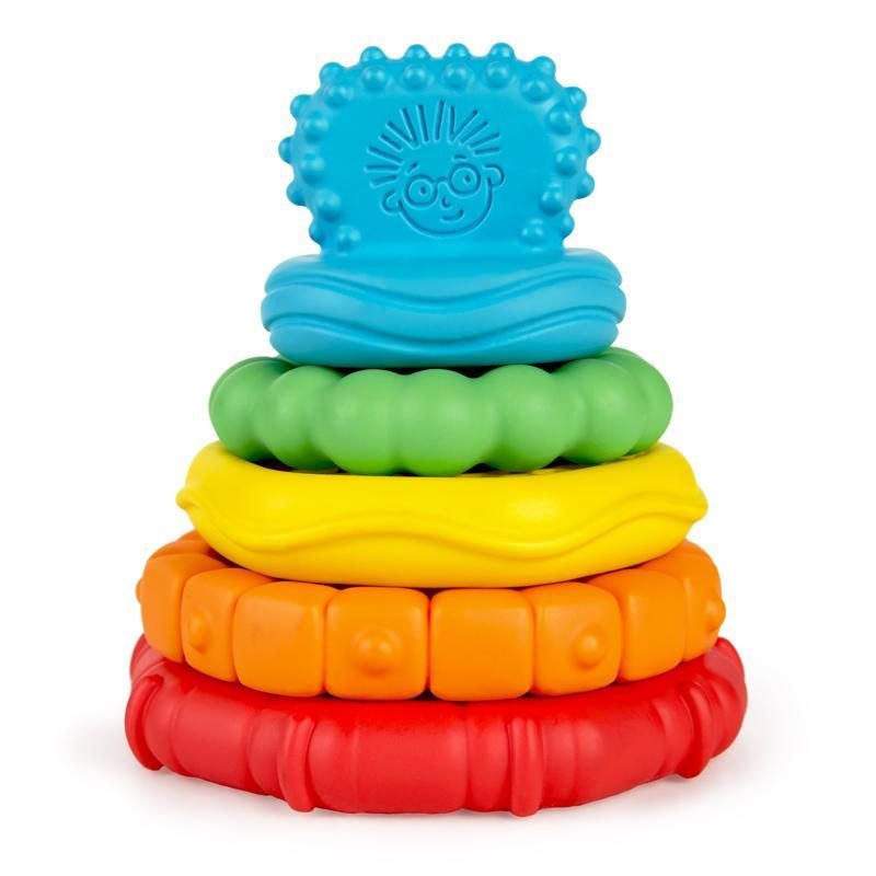 BABY EINSTEIN Hryzačka stohovacia 2v1 Stack&Teethe™ 0m+ – Obrázok 9
