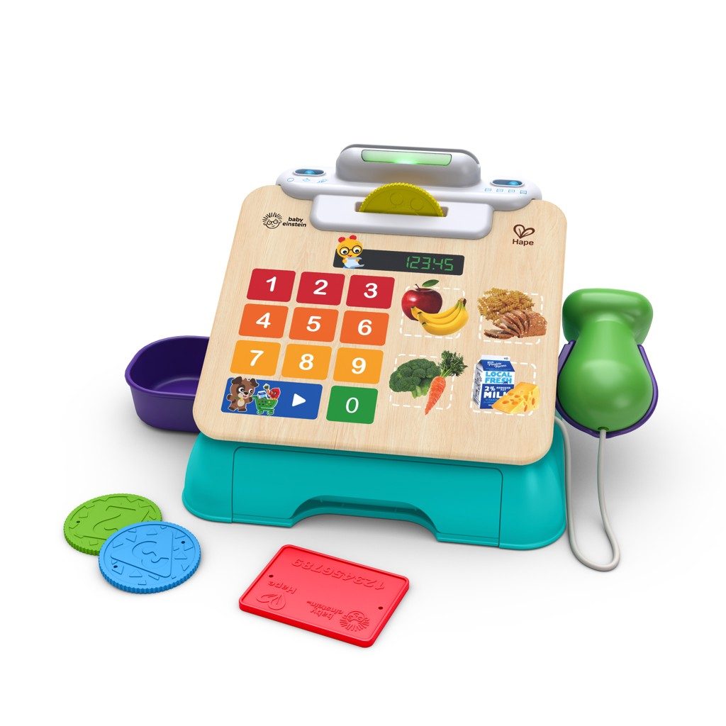 BABY EINSTEIN Pokladnica obchodná Magic Touch HAPE 9m+ – Obrázok 2