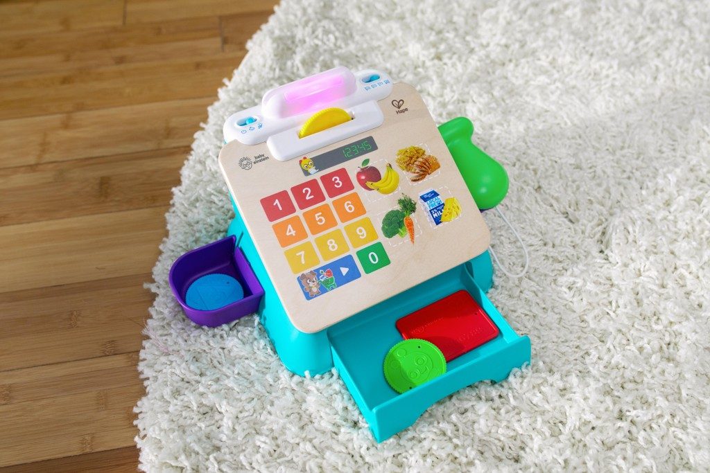 BABY EINSTEIN Pokladnica obchodná Magic Touch HAPE 9m+ – Obrázok 13
