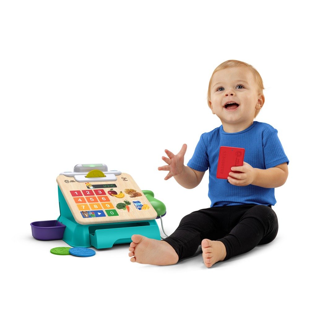 BABY EINSTEIN Pokladnica obchodná Magic Touch HAPE 9m+ – Obrázok 3