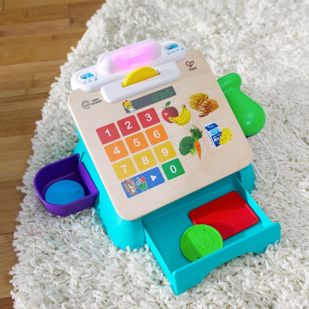 BABY EINSTEIN Pokladnica obchodná Magic Touch HAPE 9m+ – Obrázok 5