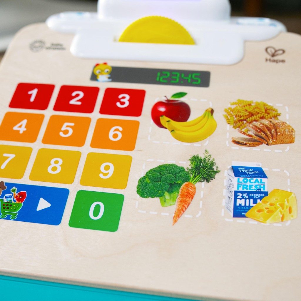 BABY EINSTEIN Pokladnica obchodná Magic Touch HAPE 9m+ – Obrázok 8