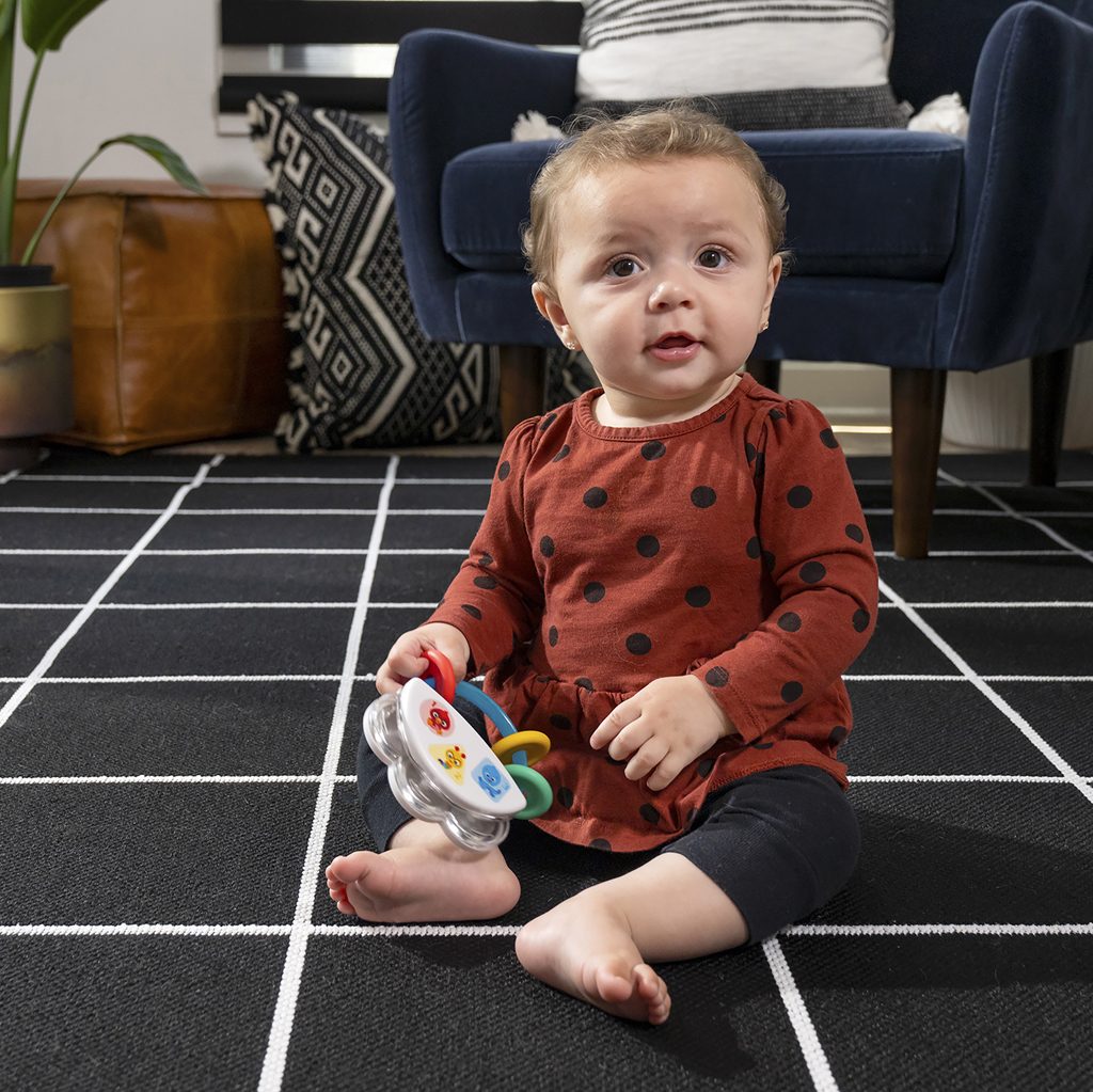 BABY EINSTEIN Tamburína s hrkálkou 3m+ – Obrázok 5