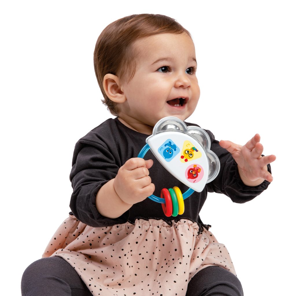 BABY EINSTEIN Tamburína s hrkálkou 3m+ – Obrázok 9